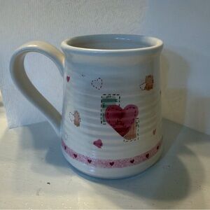 Patchwork heart  Pattern Ceramic Mug